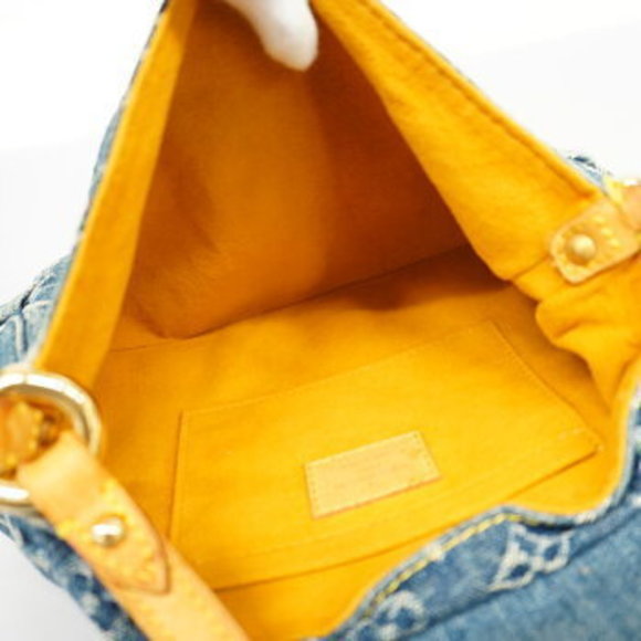 Louis Vuitton Monogram Denim Mini Pleaty Handbag - Picture 4 of 11